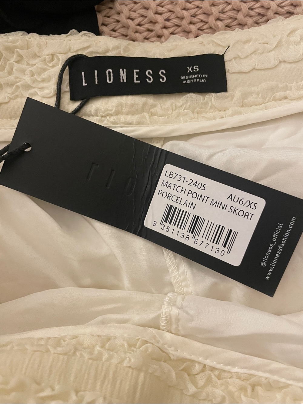 Lioness Match Point Ruffled Mini Skort - Picture 7 of 7